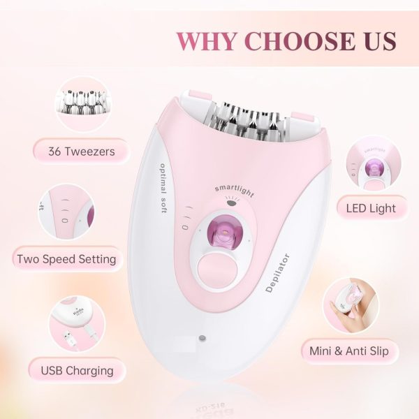 Cordless Epilator Hair Removal